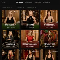 Stake - Live Baccarat - Evolution Gaming Live Dealer