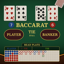Stake - Baccarat Game - High Stakes Casino Card Game