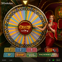 Stake - Crazy Time - Evolution Gaming Live Game Show