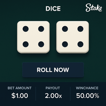 Stake - Dice Game - Provably Fair Casino Game