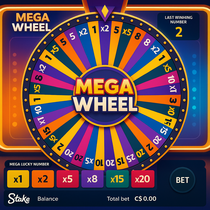 Stake - Mega Wheel - Pragmatic Play Live Game Show