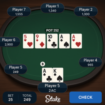 Stake - Poker Game - Texas Hold'em Casino